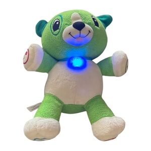 Leap Frog My Pal Scout Interactive Green Plush Toy Puppy